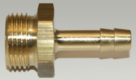 Nozzle 3/8 external thread - 6 mm hose tail