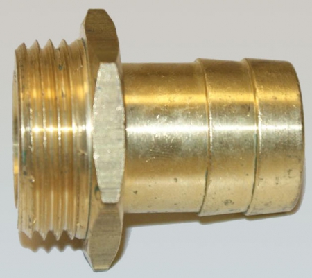 Nozzle 1 external thread - 25 mm hose tail