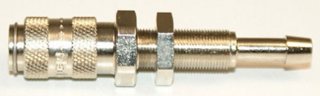 NW 2,7 Kupplung - 3 mm Schlauchanschl. Schott M 7x 0,5