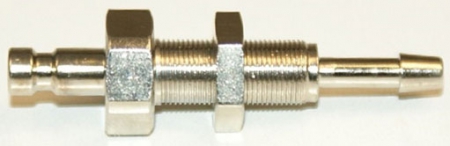 NW 2,7 Stecker - 3 mm Schlauchanschl. Schott M 7x 0,5